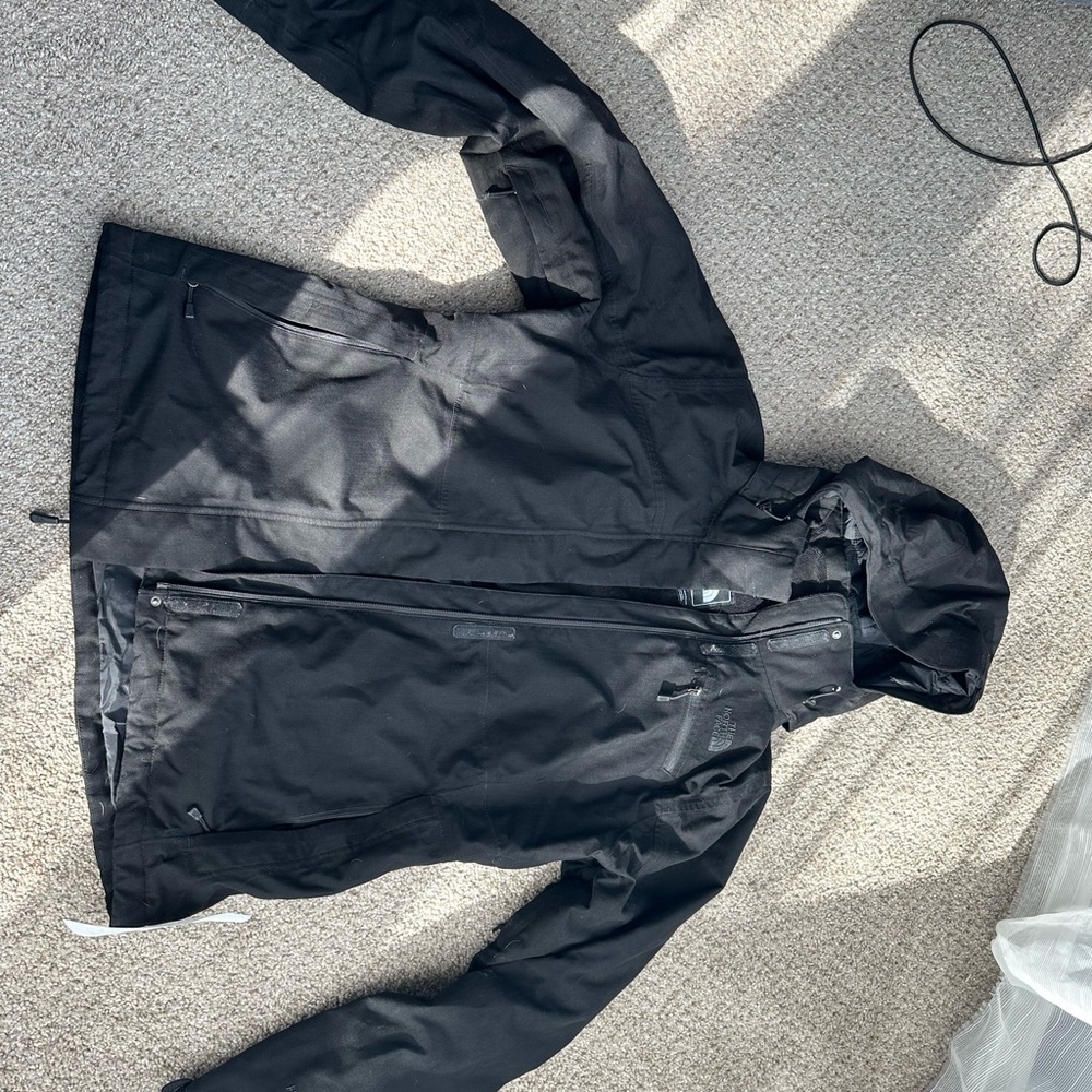 The North Face Hyvent winter jackets, women’s large